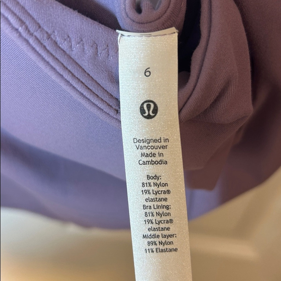 lululemon Align Keyhole Halter Tank Top Light Support, A/B Cup size 6 - Picture 6 of 8